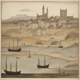 a city by Mary Anning