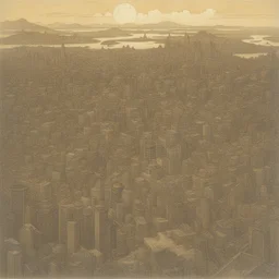 a city by Masaaki Sasamoto