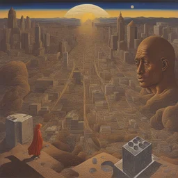 a city by Mati Klarwein