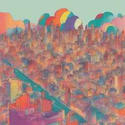 a city by Maud Vantours