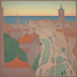 a city by Maurice Denis