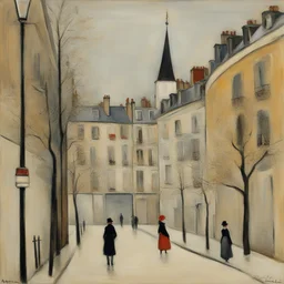 a city by Maurice Utrillo