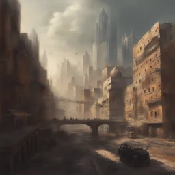 a city by Max Bedulenko