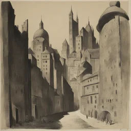 a city by Max Klinger