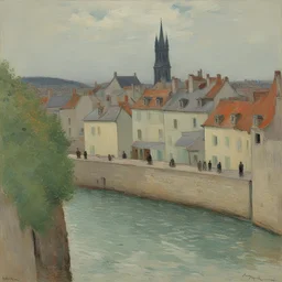 a city by Maxime Maufra