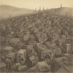 a city by Mehmed Siyah-Kalem
