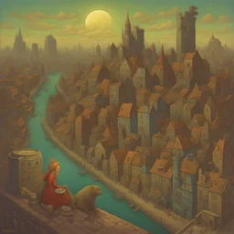 a city by Michael Hutter