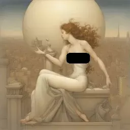 a city by Michael Parkes
