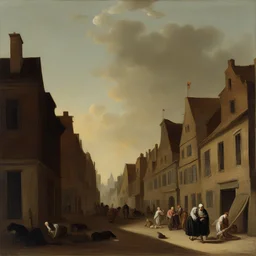 a city by Michael Sweerts