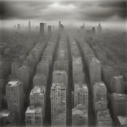 a city by Michael Wesely
