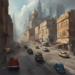 a city by Michal Lisowski