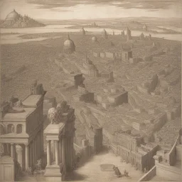 a city by Michelangelo