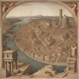 a city by Michelangelo Buonarroti