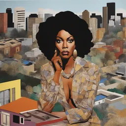 a city by Mickalene Thomas