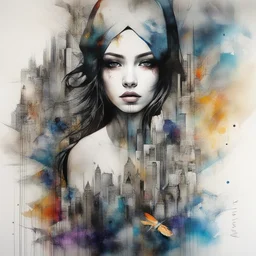 a city by Minjae Lee