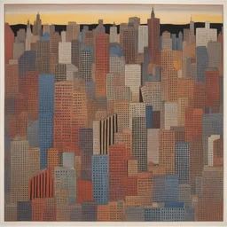 a city by Miriam Schapiro