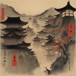 a city by Miyamoto Musashi