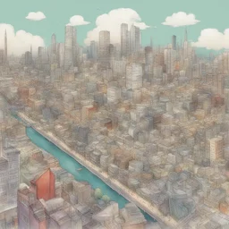 a city by Moyoco Anno