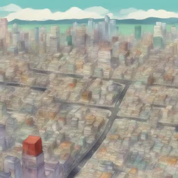 a city by NHK Animation