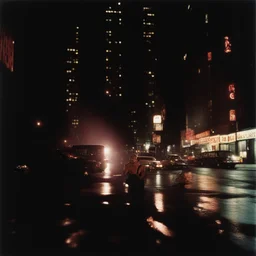 a city by Nan Goldin