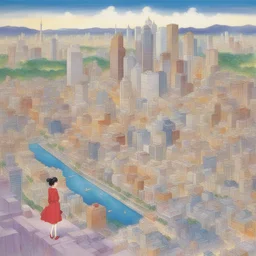 a city by Naoko Takeuchi