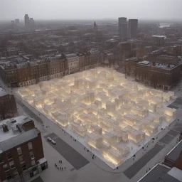 a city by Nathan Coley