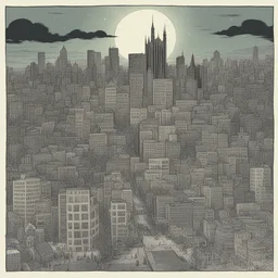 a city by Neil Gaiman