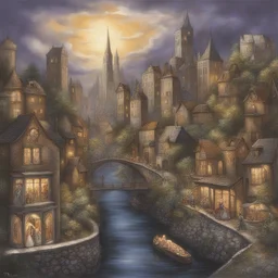 a city by Nene Thomas