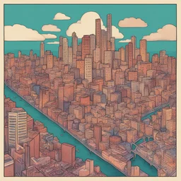 a city by Nicholas Busciglio