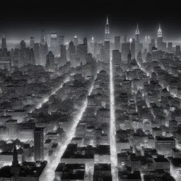 a city by Nick Veasey
