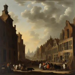 a city by Nicolaes van Verendael