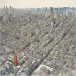 a city by Nobuo Sekine