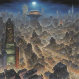 a city by Noriyoshi Ohrai