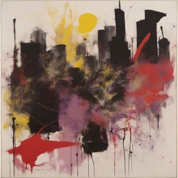 a city by Norman Bluhm