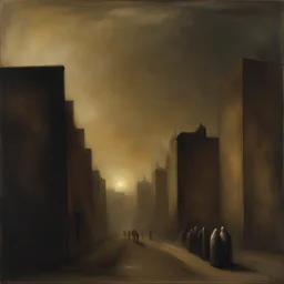 a city by Odd Nerdrum