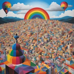 a city by Okuda San Miguel