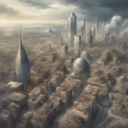 a city by Oliver Frey
