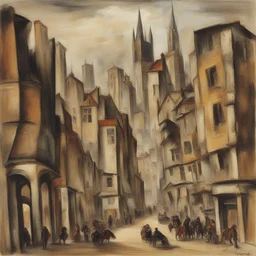 a city by Othon Friesz