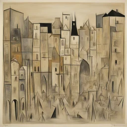 a city by Pablo Picasso