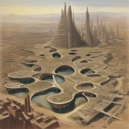 a city by Paolo Soleri