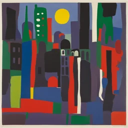 a city by Patrick Heron