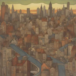 a city by Patrick McHale