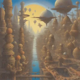 a city by Patrick Woodroffe