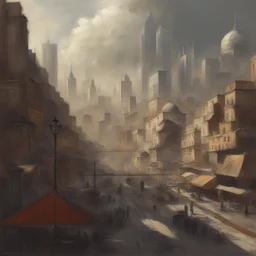 a city by Paul Chadeisson