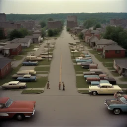 a city by Paul Fusco