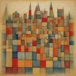 a city by Paul Klee