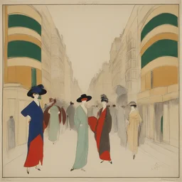 a city by Paul Poiret