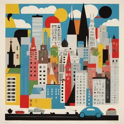 a city by Paul Rand