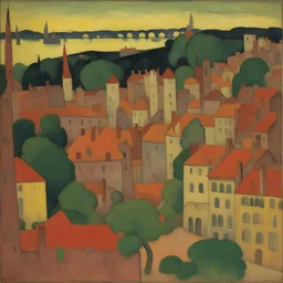a city by Paul Sérusier