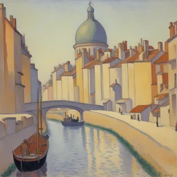 a city by Paul Signac